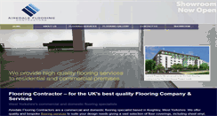 Desktop Screenshot of airedaleflooringcontractors.com
